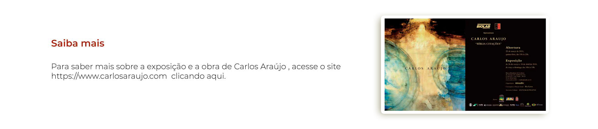 Saiba Mais